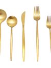 Asian Gold Flat Teaspoon