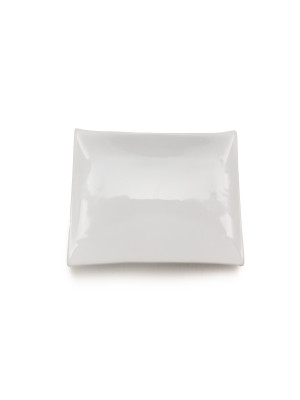 12"x5" White Smooth Tray