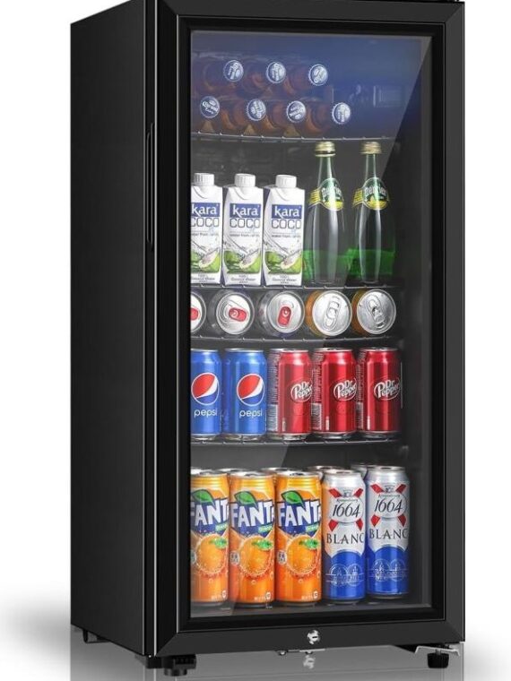 Mini Glass Door Fridge