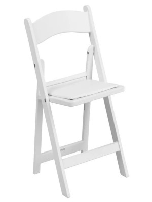 Childrens White Garden Chair