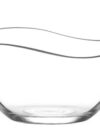 4" 6.5oz Glass Vira Wave Bowl
