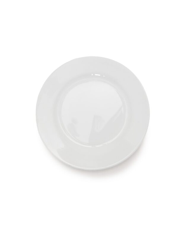 8" White DKE Plate