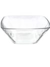 6" 42.5oz Glass Square Pyramid Bowl