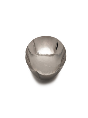 12" Hammered Chrome Bowl