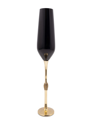 Black Red Wine Glass