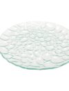11" Glass River Rock Plate