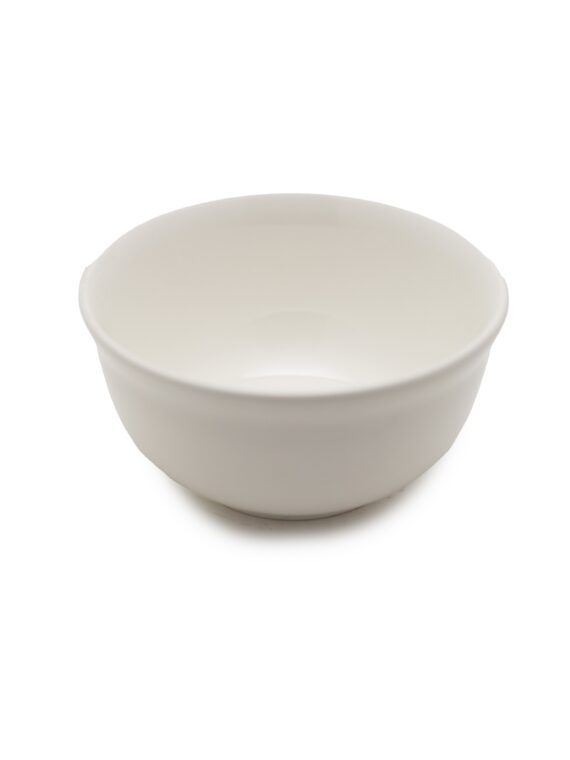 White Round Norfolk Bowl