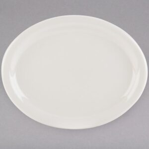 White Classic Oval Plate