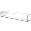 24'' Glass Rectangle Cube