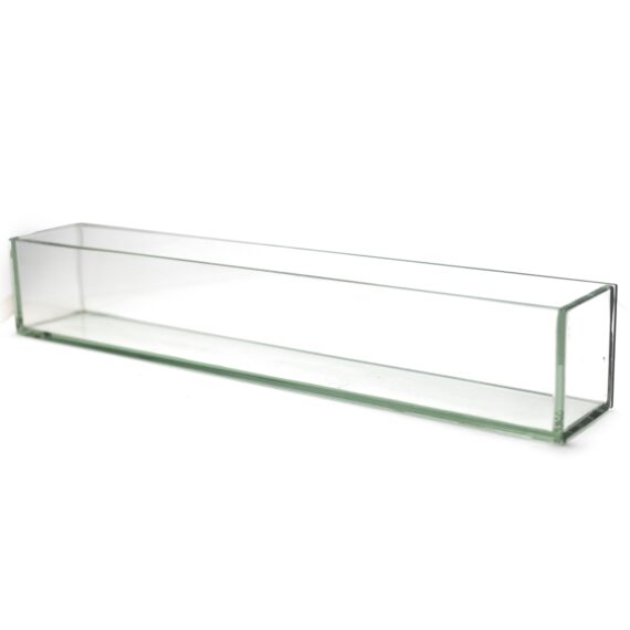 24'' Glass Rectangle Cube