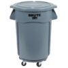 Large Garbage Can on Casters
