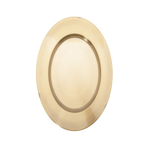 12" Gold Metal Charger