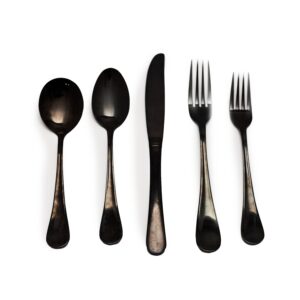 Flat Black Dinner Fork