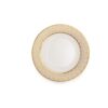 10" White and Gold Marcella Plate