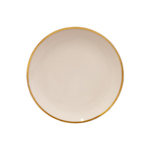 Rhapsody Gold Rim B&B Plate