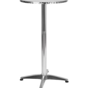 24" Chrome Top High Boy