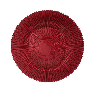 Marbella Cranberry Charger