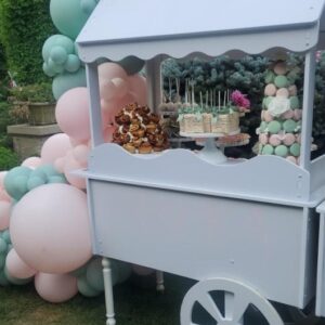 Candy Cart White