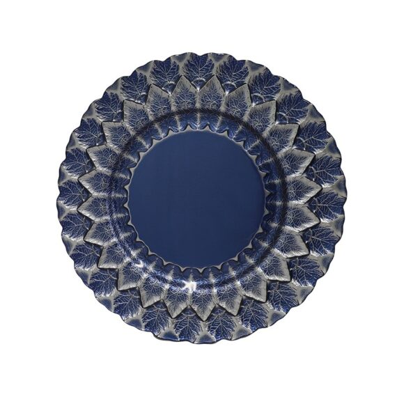 Florence Blue Mirror Charger